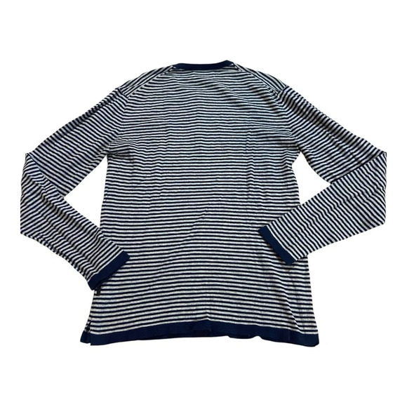 Men’s Five Four Robert Geller Grant long sleeve shirt S/M Striped 100% Cotton - Picture 2 of 6